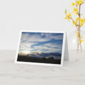 遠日没の空 カード (黄色い花)