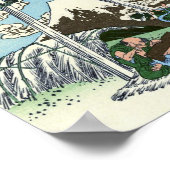 遠江山中, 北斎 ポスター (角)