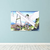 遠江山脈で キャンバスプリント (インサイチュ (ウッドフロア))