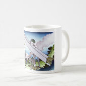 遠江山脈で コーヒーマグカップ (正面右)