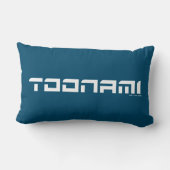 遠波未来的フォントロゴ ランバークッション (裏面)