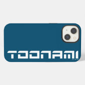 遠波未来的フォントロゴ iPhoneケース (裏面横)