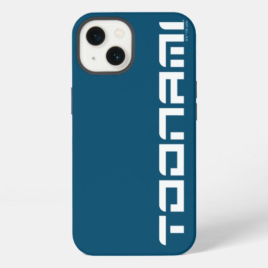 遠波未来的フォントロゴ iPhoneケース (裏面)