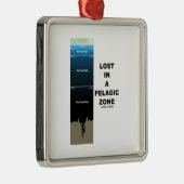 遠洋の地帯(海洋学のユーモア)で失った メタルオーナメント (右)