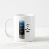 遠洋帯失った域(海洋学的ユーモア)で コーヒーマグカップ (左)