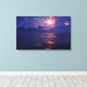 遠洋海岸 キャンバスプリント (インサイチュ (ウッドフロア))