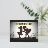 遠藤姉妹 ポストカード (スタンド正面)