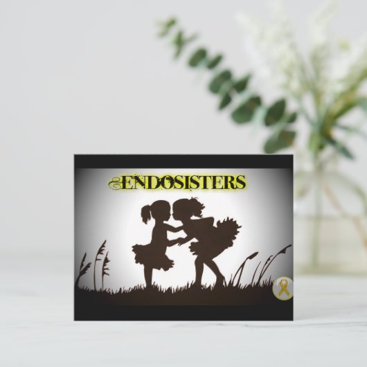 遠藤姉妹 ポストカード (スタンド正面)