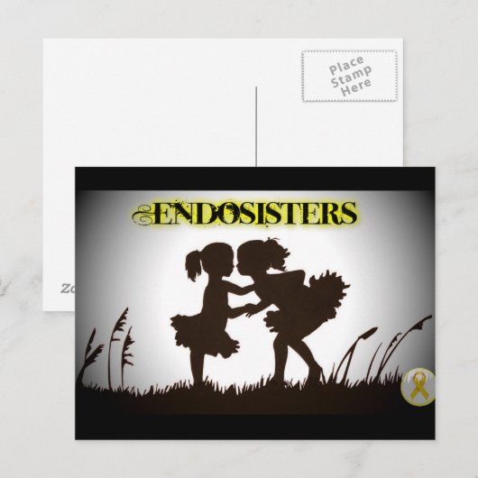 遠藤姉妹 ポストカード (正面/裏面)