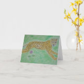 遠走ノートカード カード (黄色い花)