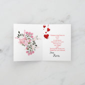 遠距離の友情 カード (内部)