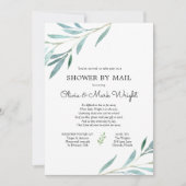 遠距離の赤ちゃん歓迎！オンラインで贈り物を送る 招待状 (正面)