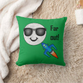 遠距離デザイン-装飾用クッション16インチx 16インチ クッション (ブランケット)