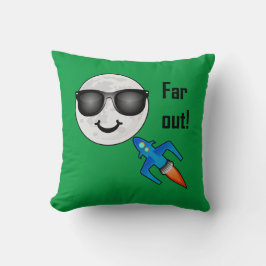 遠距離デザイン-装飾用クッション16インチx 16インチ クッション