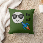 遠距離デザイン-装飾用クッション16インチx 16インチ クッション (ブランケット)