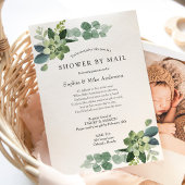 遠距離ベビーシャワーの郵送案内 招待状