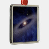 遠距離制太陽の度 メタルオーナメント (右)