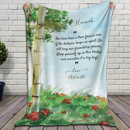 遠距離友情の愛 | COVIDメッセージ シェルパブランケット