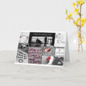 遠距離恋愛 カード (黄色い花)