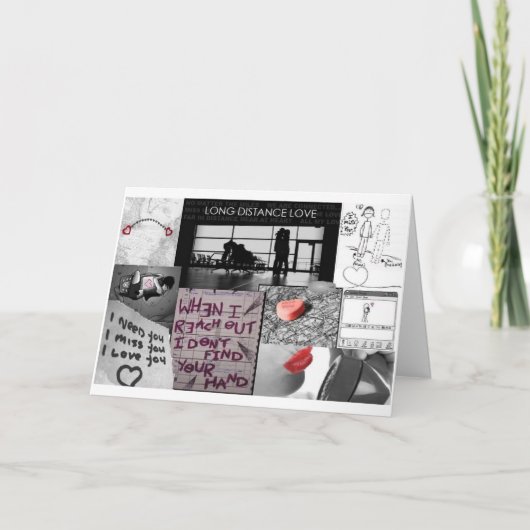 遠距離恋愛 カード (正面)