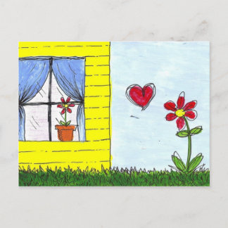 遠距離恋愛 ポストカード