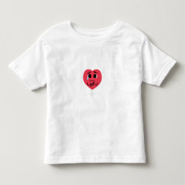 遠距離恋愛|涙のハート|壊れたハート トドラーTシャツ