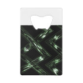 遠近法のパインパターン クレジットカード栓抜き (裏面)