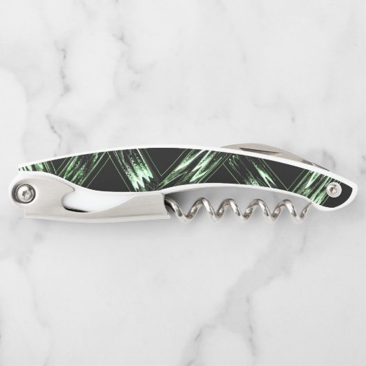 遠近法のパインパターン ソムリエナイフ (正面)