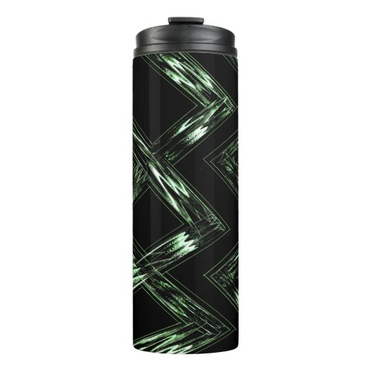 遠近法のパインパターン タンブラー (正面)