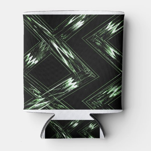 遠近法のパインパターン 缶クーラー (正面)