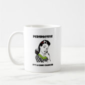 遠近法 – ゲームチェンジャー コーヒーマグカップ (左)