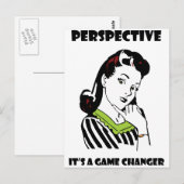 遠近法 – ゲームチェンジャー ポストカード (正面/裏面)