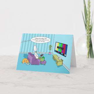 遠隔おもしろい制御付ハッピーバースデーパパ カード