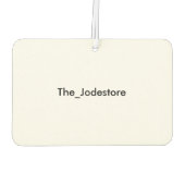 遠隔おもしろい舌キャットスポーツカー カーエアーフレッシュナー (裏面)