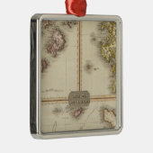 遠隔イギリス諸島ジャージーおよびガーンジー メタルオーナメント (右)