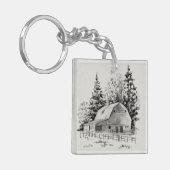 遠隔バーンスケッチI キーホルダー (正面左)