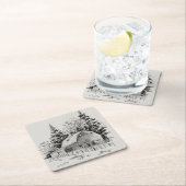 遠隔バーンスケッチI スクエアペーパーコースター (インサイチュ)