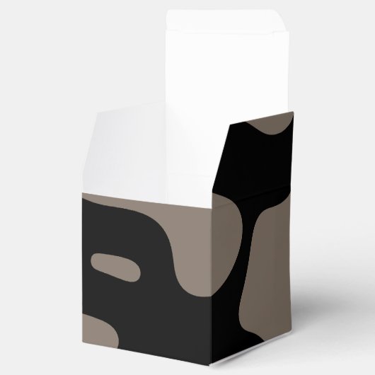 遠隔信号：抽象芸術ブラックとグレー フェイバーボックス (オープン)