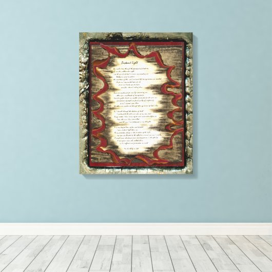 遠隔光源 キャンバスプリント (インサイチュ (ウッドフロア))