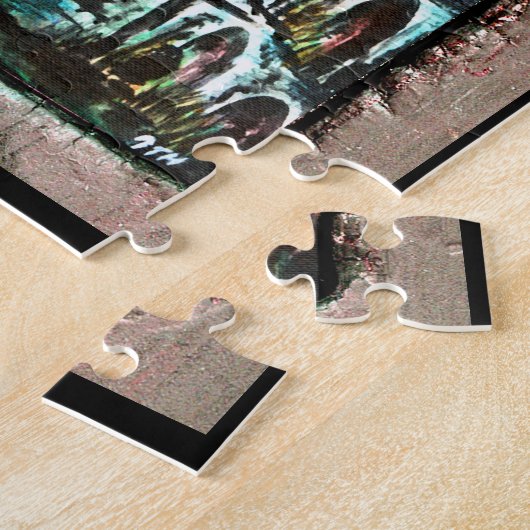 遠隔光源 ジグソーパズル (側面)