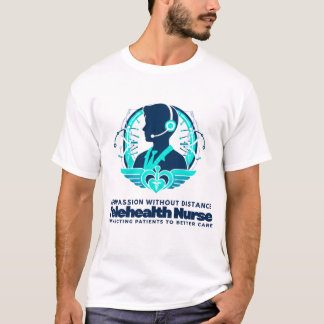 遠隔医療ナース 距離を超えた慈愛 Tシャツ