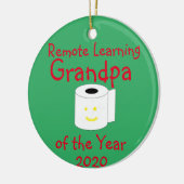 遠隔学年老いぼれ セラミックオーナメント (左)