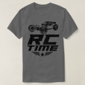 遠隔無線制御用素晴らしRcタイムレーシングカー Tシャツ (デザイン正面)