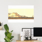 遠隔範囲 ポスター (ホームオフィス)