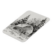 遠隔納屋スケッチI マグネット (左側)