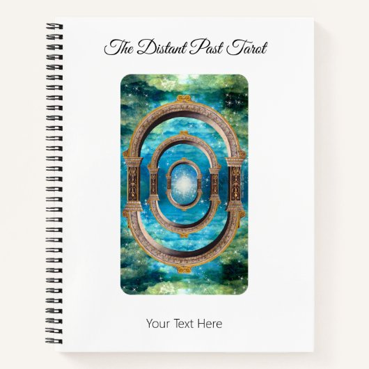 遠隔過去タロットトランプ占いOracle ノートブック (正面)