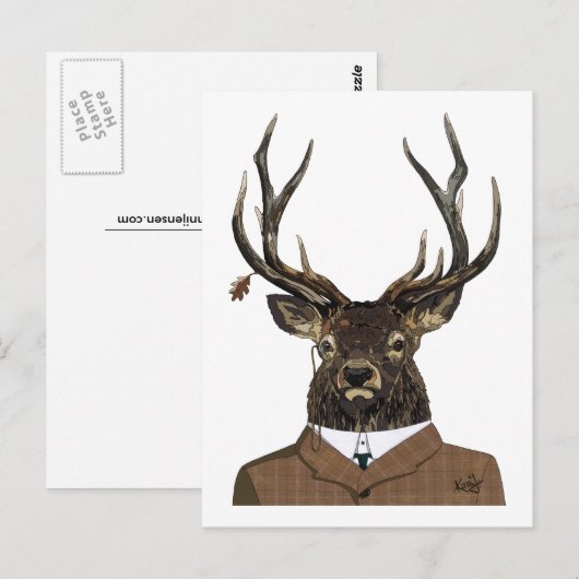 適した ポストカード (正面/裏面)