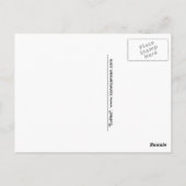 適した ポストカード (裏面)