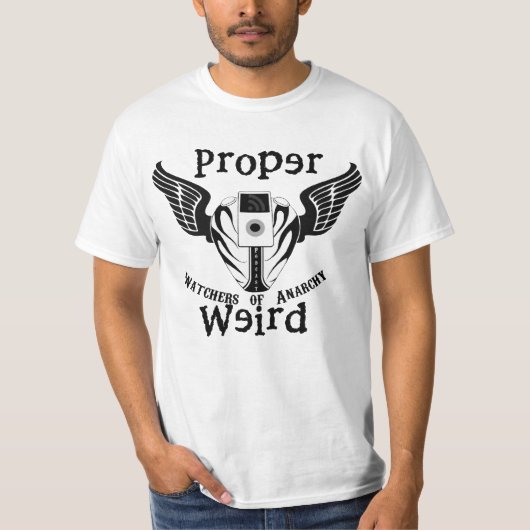 適切で風変わりなWoA Tシャツ (正面)
