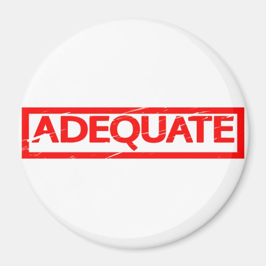 適切なスタンプ マグネット (正面)